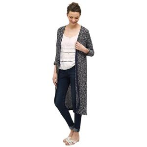 Anthropologie Dolan Left Coast Oak Street Duster Cardigan Sweater Open Front XS